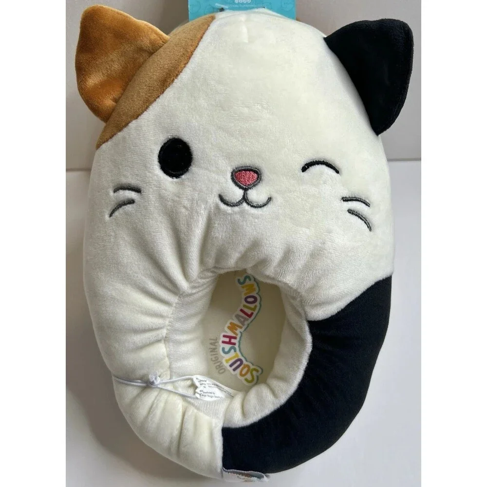 Squishmallow Slippers Cameron The Cat Kids Size 11/12 Shoes NWT